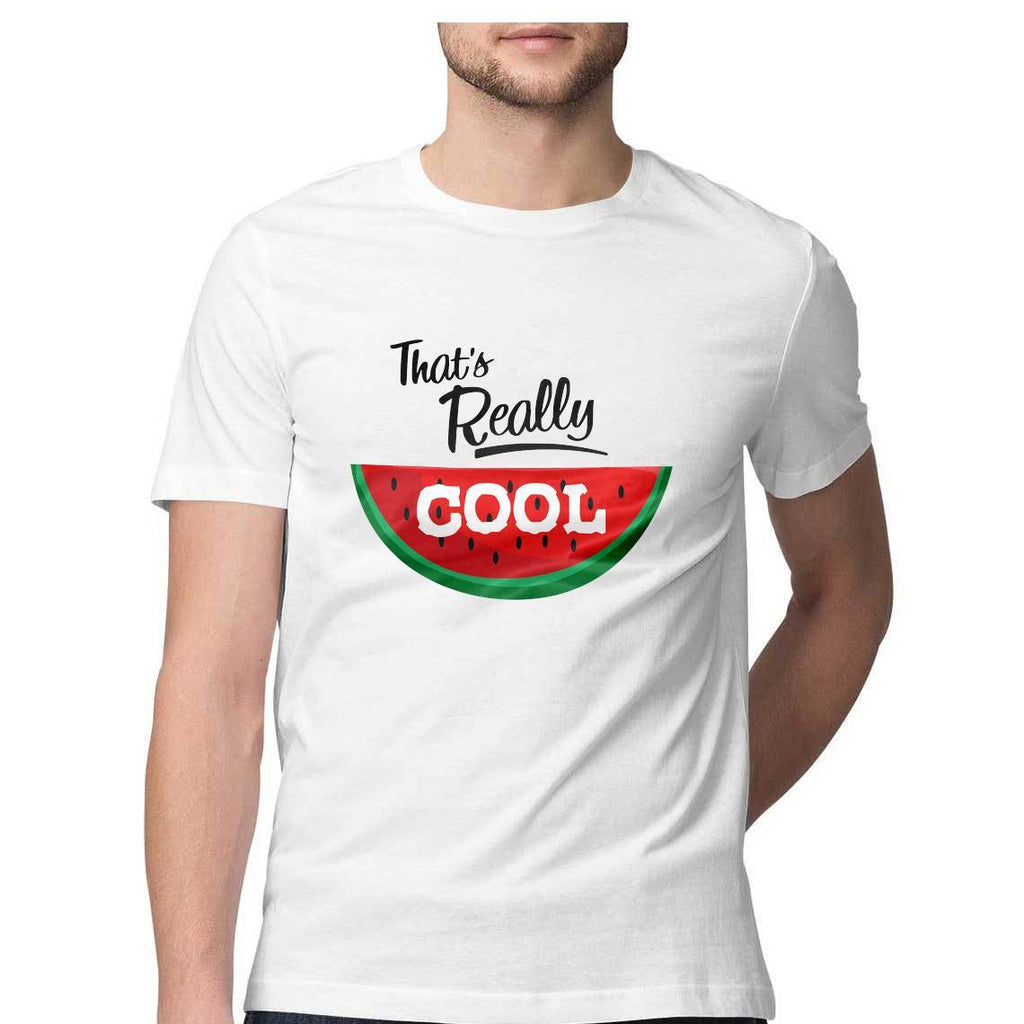 Cool Watermelon Round Neck T-Shirt - Mister Fab
