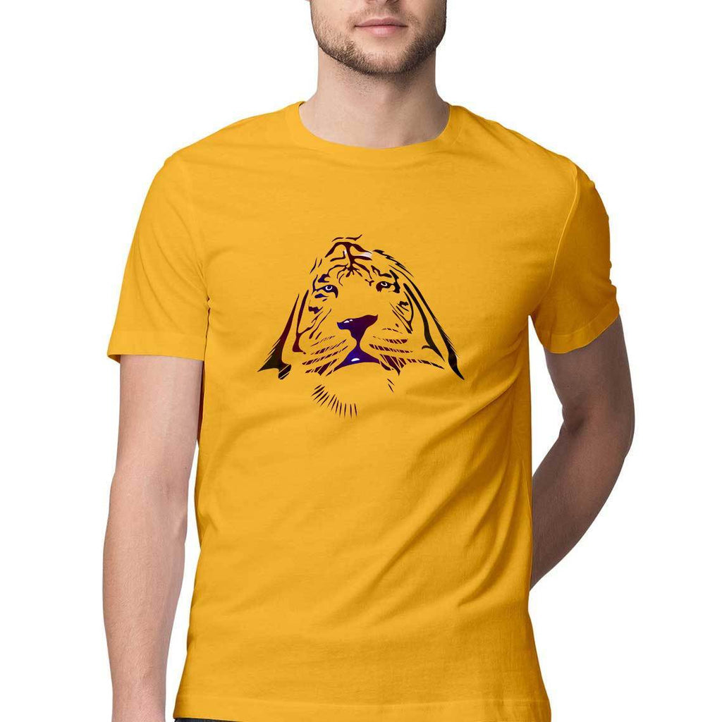 Tiger Round Neck T-Shirt - Mister Fab