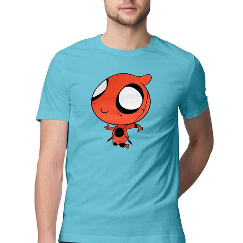 Little Deadpool Round Neck T-shirt - Mister Fab