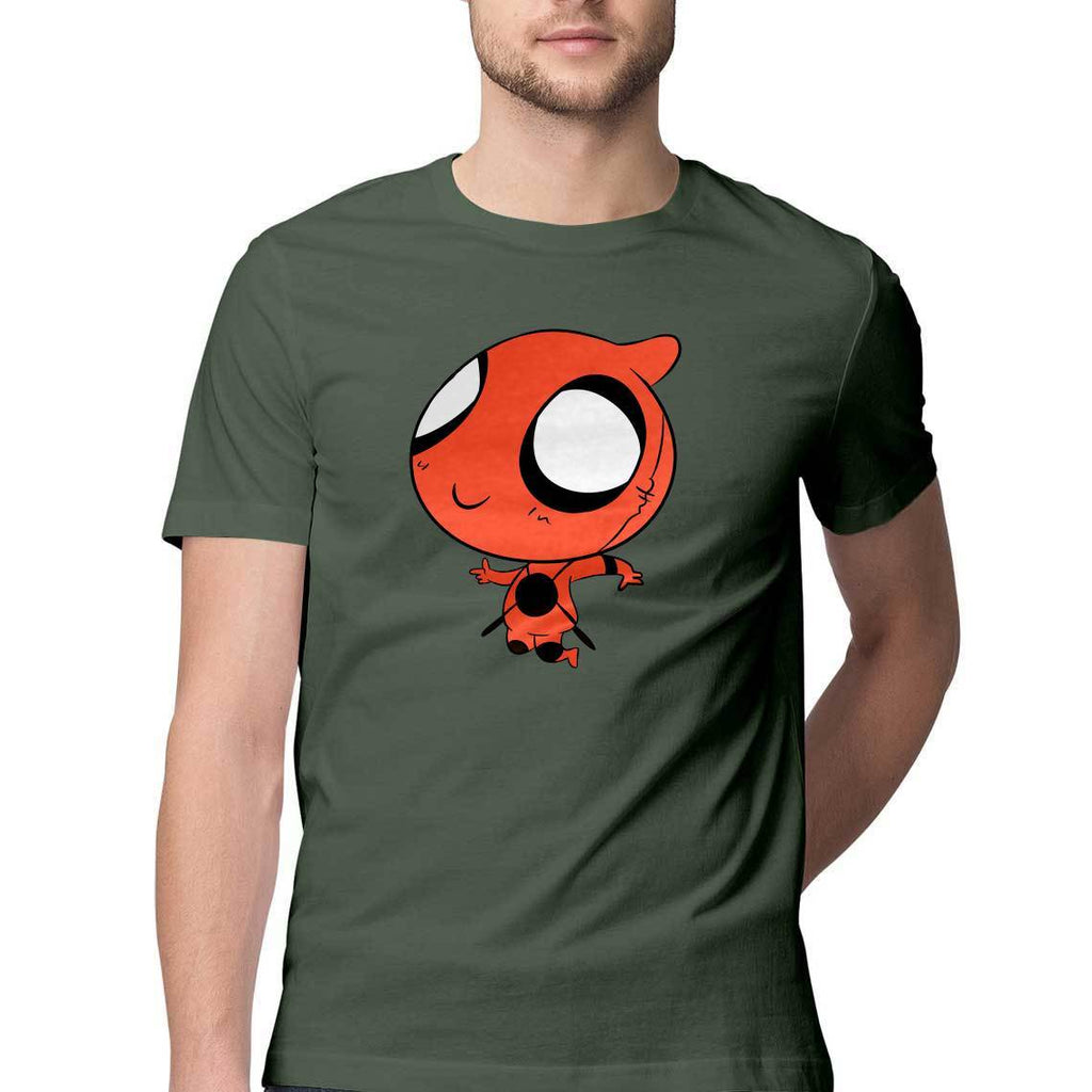 Little Deadpool Round Neck T-shirt - Mister Fab