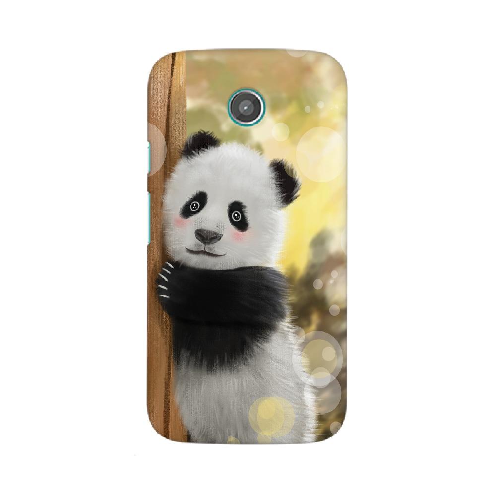 Cute Innocent Panda Motorola Mobile Phone Cover - Mister Fab