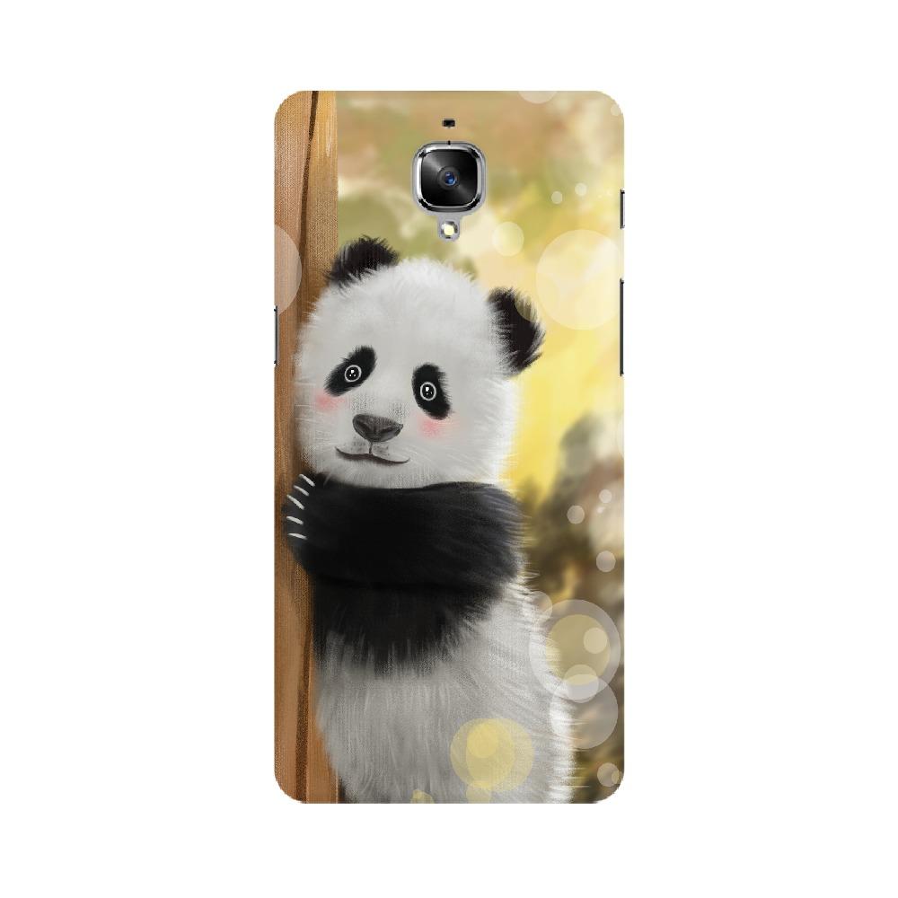Cute Innocent Panda OnePlus Mobile Phone Cover - Mister Fab