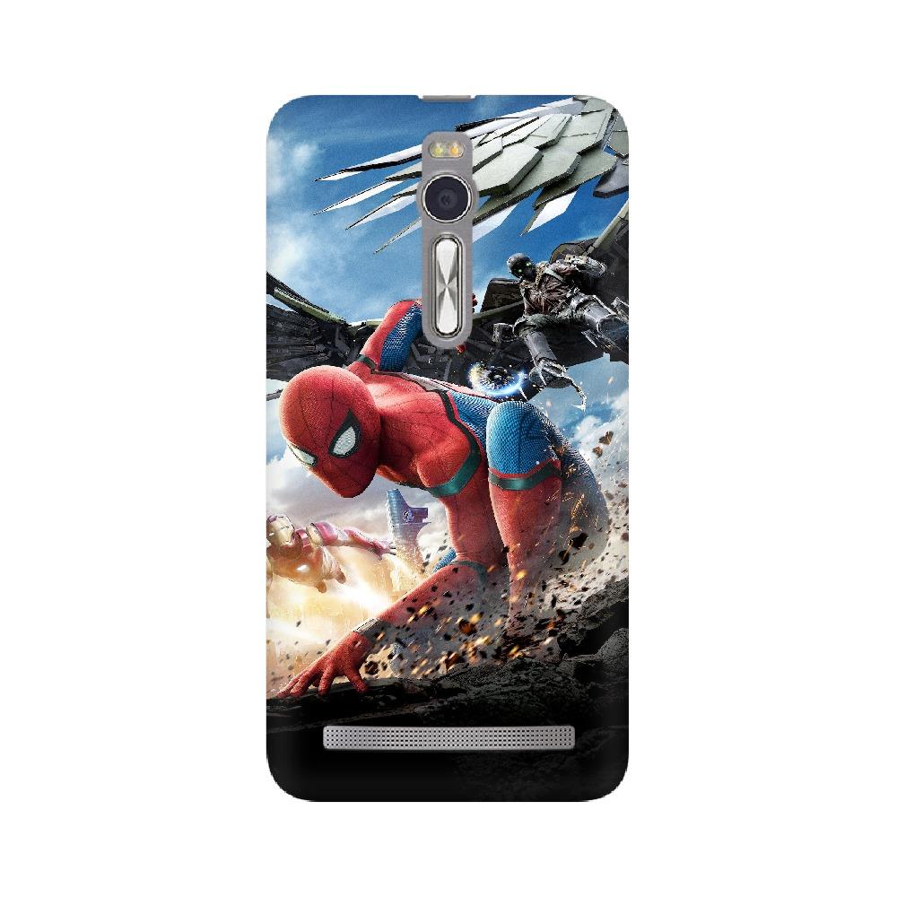 Spider-Man Iron Man Asus Mobile Phone Cover - Mister Fab