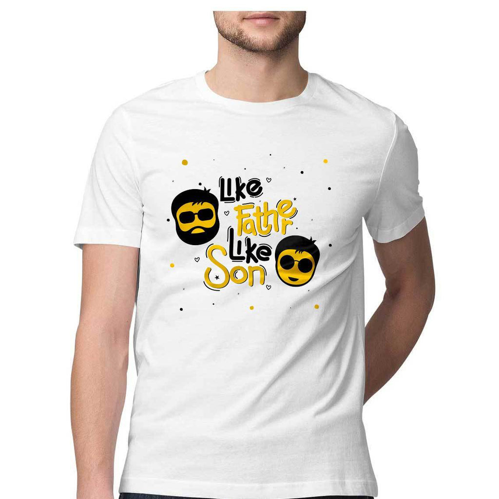 Like Father Like Son Round Neck T-Shirt - Mister Fab