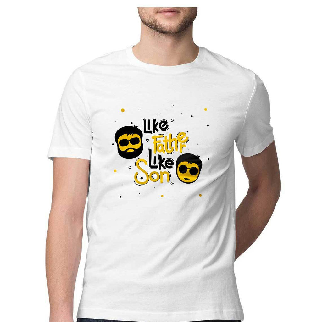 Like Father Like Son Round Neck T-Shirt - Mister Fab