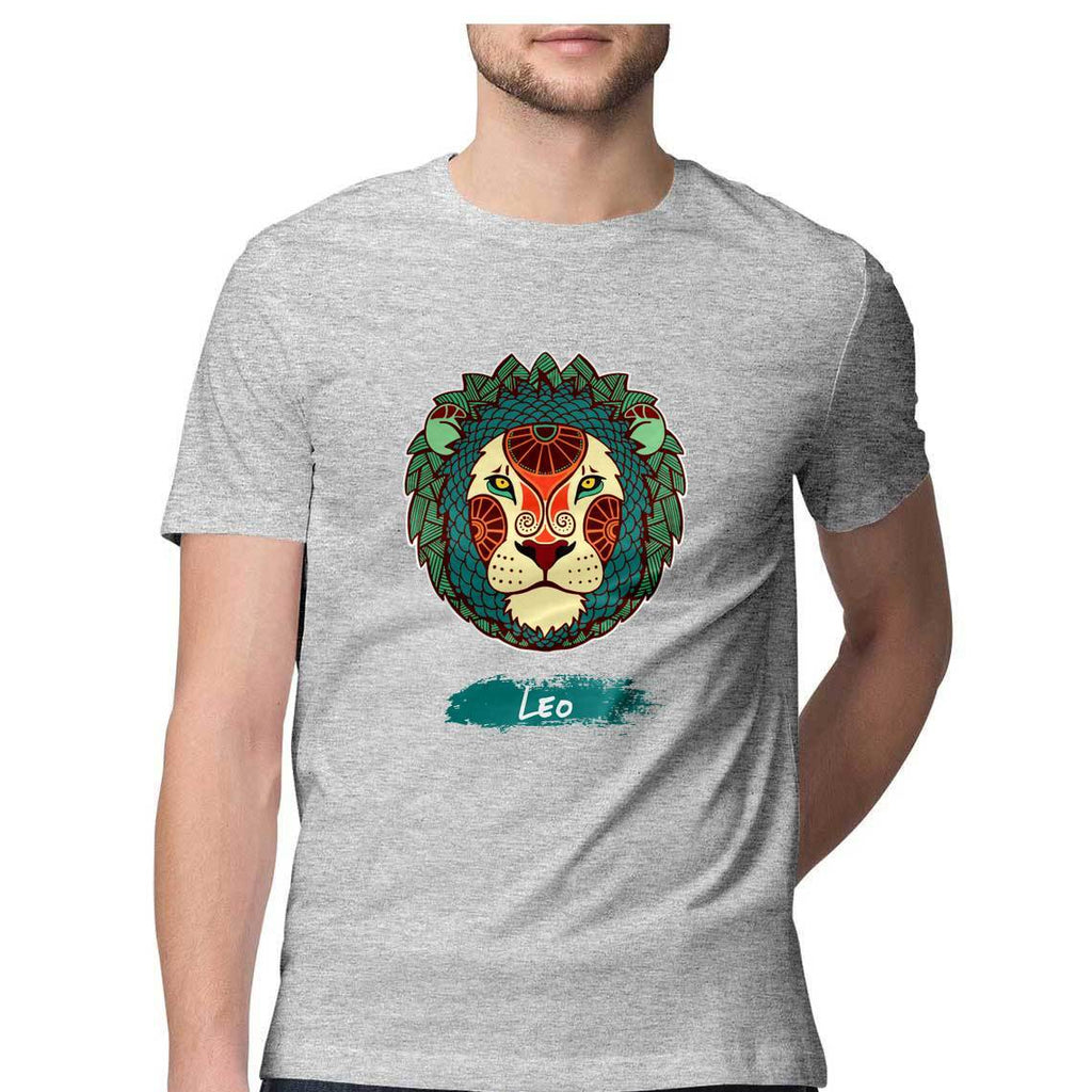 Leo round Neck T-Shirts - Mister Fab