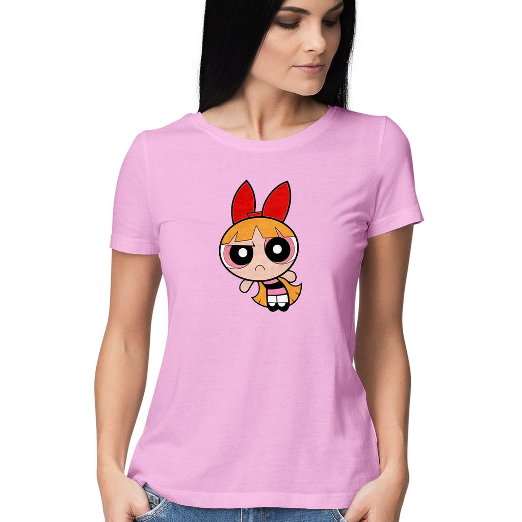 Blossom Bubbles The Powerpuff Girl Women T-shirt - Mister Fab