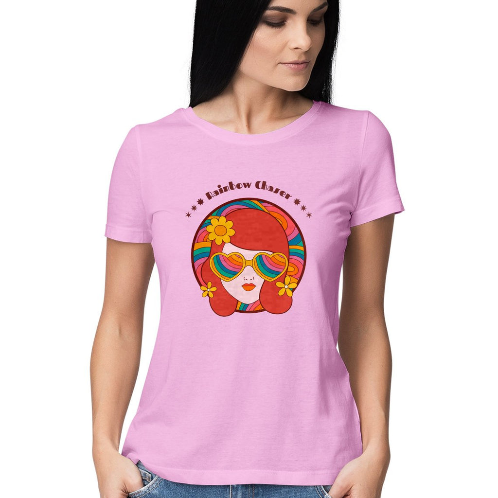 Rainbow Chaser Women T-shirts - Mister Fab