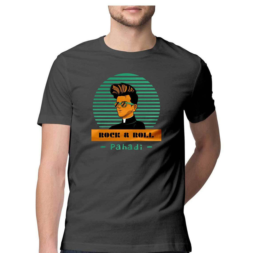 Rock and Roll Pahadi Unisex T-Shirts - Mister Fab