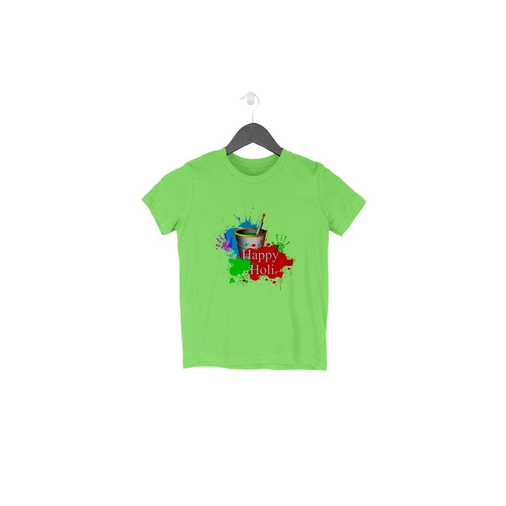 Happy Holi With Colourful Hand Toddler T-shirt - Mister Fab