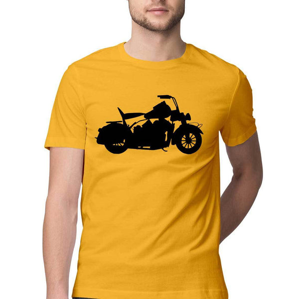 Royal Bike Round Neck T-Shirt - Mister Fab
