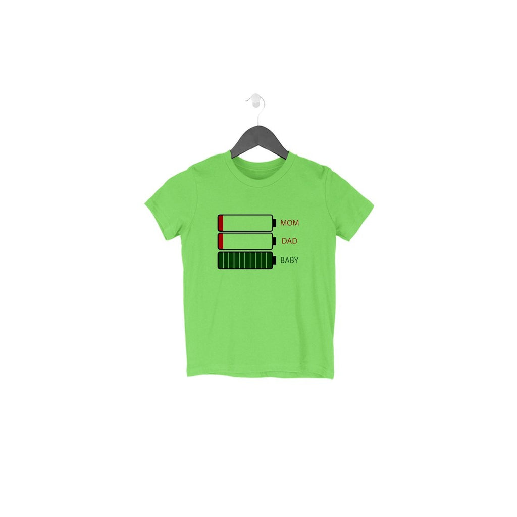 Mobile Battery Status Toddler T-Shirt - Mister Fab