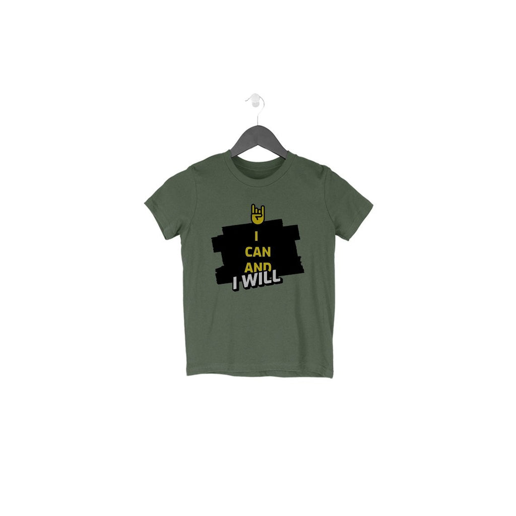 I Can and I Will Toddler T-Shirt - Mister Fab