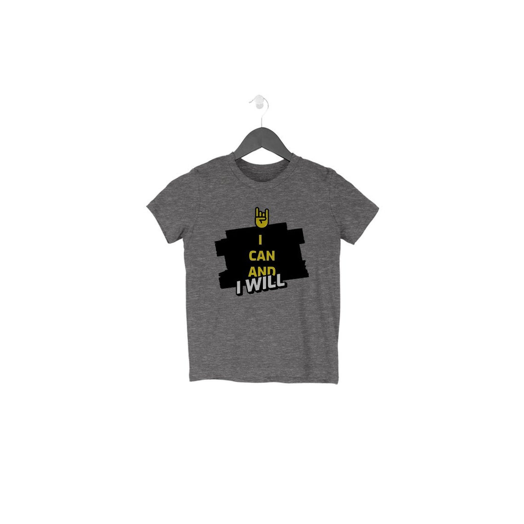 I Can and I Will Toddler T-Shirt - Mister Fab