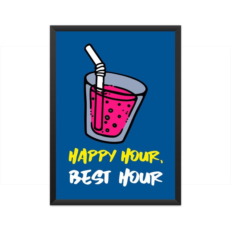 Happy Hour Poster - Mister Fab