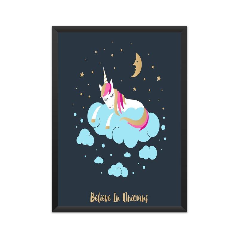 Believe in unicorns Poster - Mister Fab