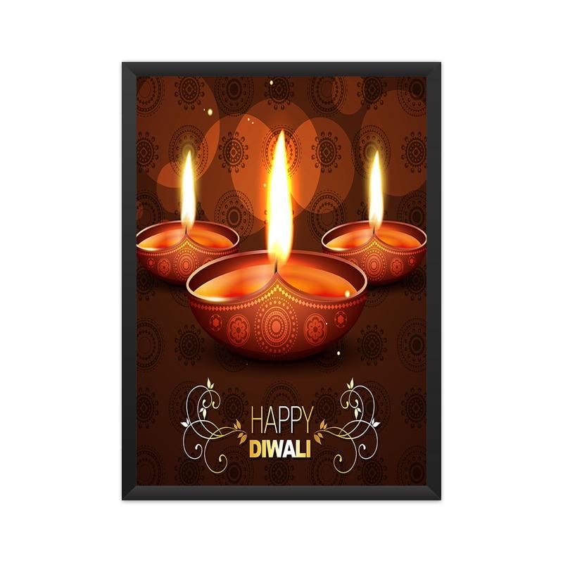 Beautiful Happy Diwali Poster - Mister Fab