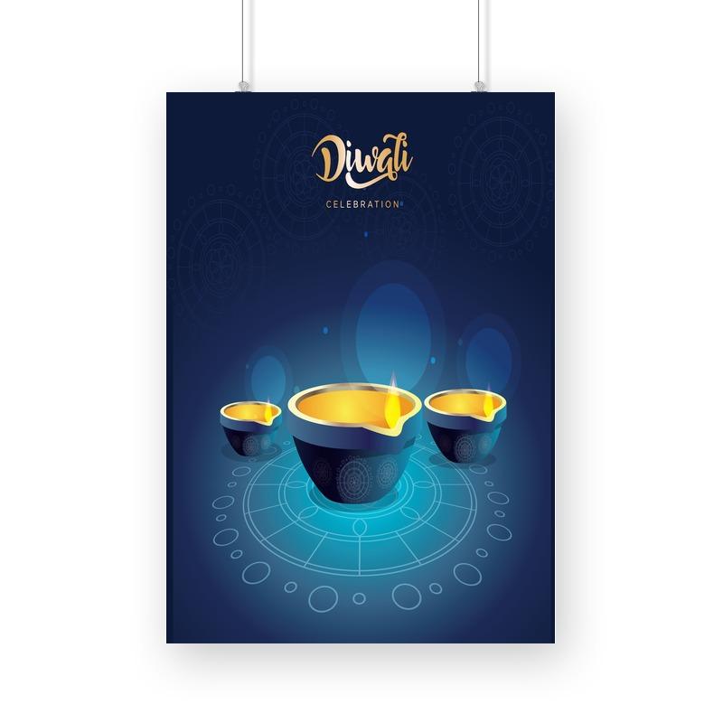 Diwali Celebrate Poster - Mister Fab