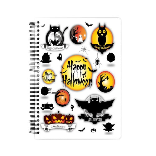 Halloween Wiro Bound Notebook by Mister Fab - Mister Fab