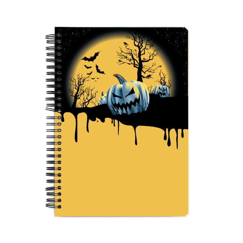 Pumpkin Wiro Bound Notebook by Mister Fab - Mister Fab