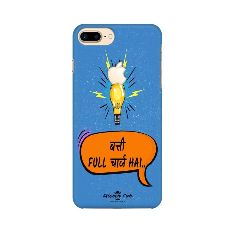 Batti Full Charge Hai Apple iPhone 7 Plus with Apple Cut Mobile Cover - Mister Fab