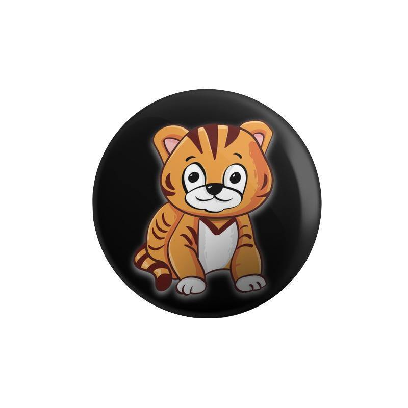 Cute Kitten Button Badge - Mister Fab