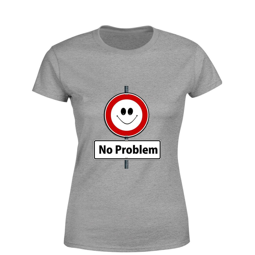 Mister Fab No Problem Women Round Neck printed T-Shirts - Mister Fab