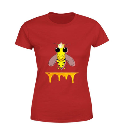 Mister Fab Honey Bee Women Round Neck printed T-Shirts - Mister Fab