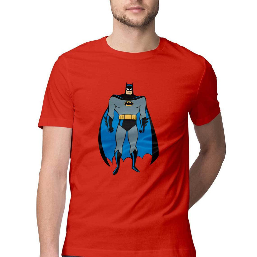 Superhero Batman Round Neck T-Shirt - Mister Fab