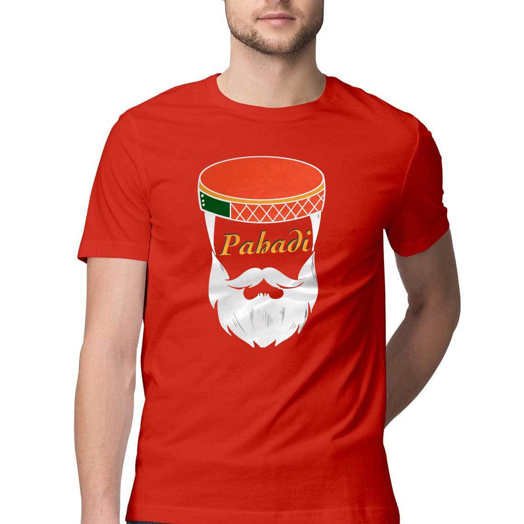 Pahadi Beardman Round Neck T-Shirt - Mister Fab