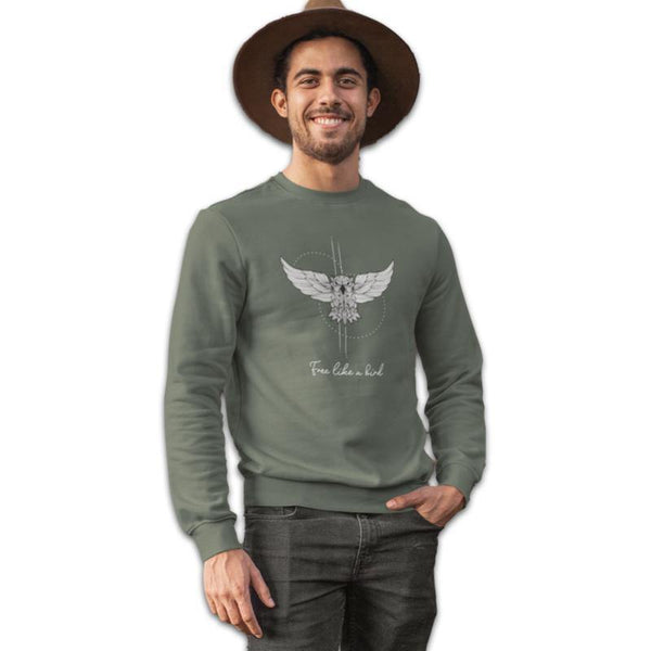 Free Like a Bird Sweatshirt - Mister Fab