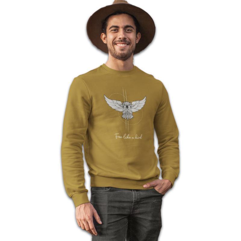 Free Like a Bird Sweatshirt - Mister Fab