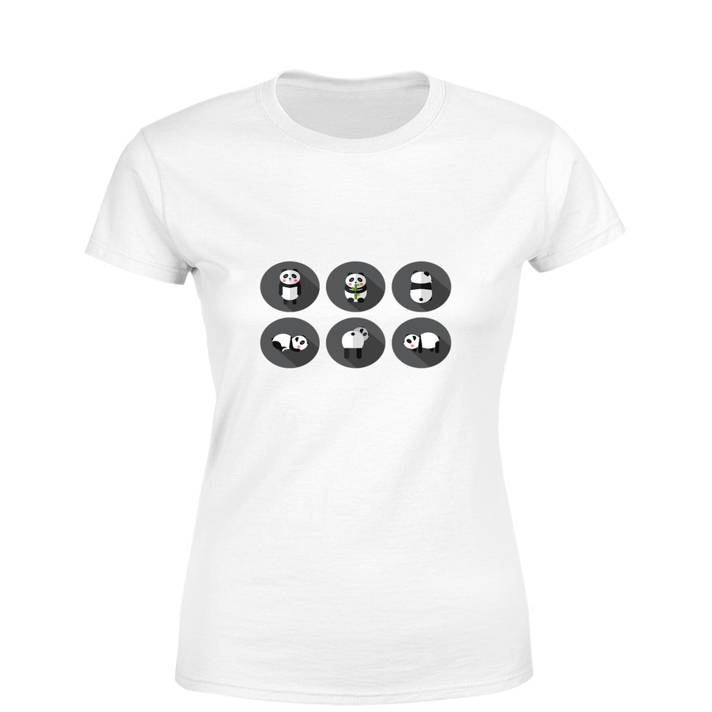 Mister Fab Panda Life Women Round Neck printed T-Shirts - Mister Fab