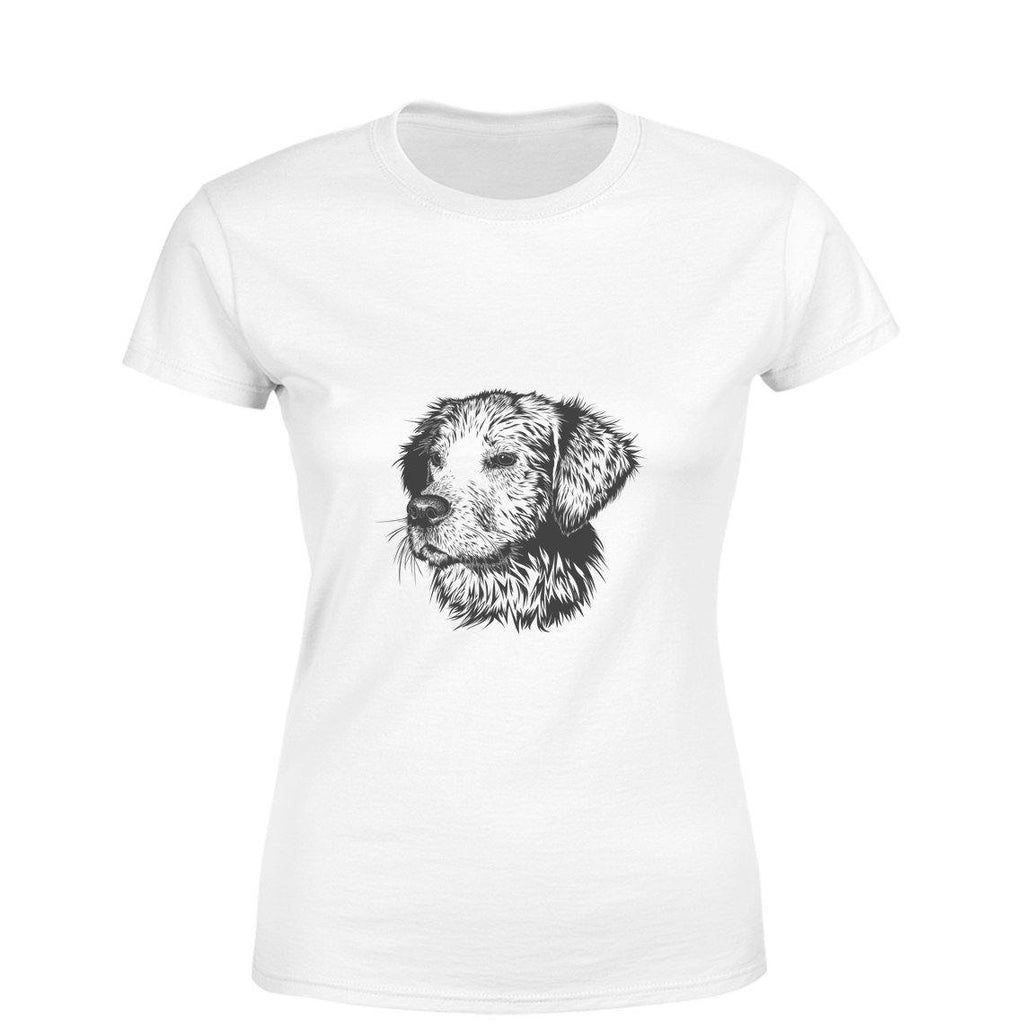 Mister Fab Cute Dog Women Round Neck printed T-Shirts - Mister Fab