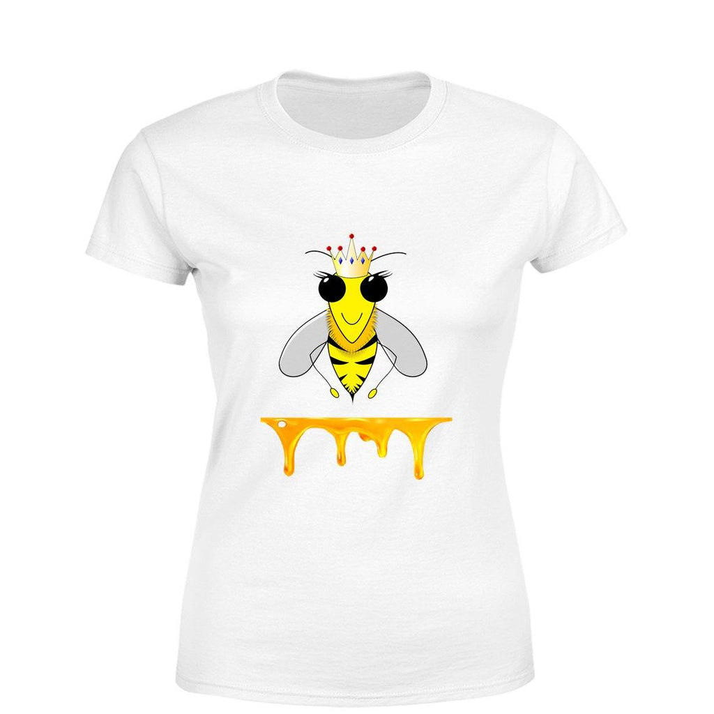 Mister Fab Honey Bee Women Round Neck printed T-Shirts - Mister Fab