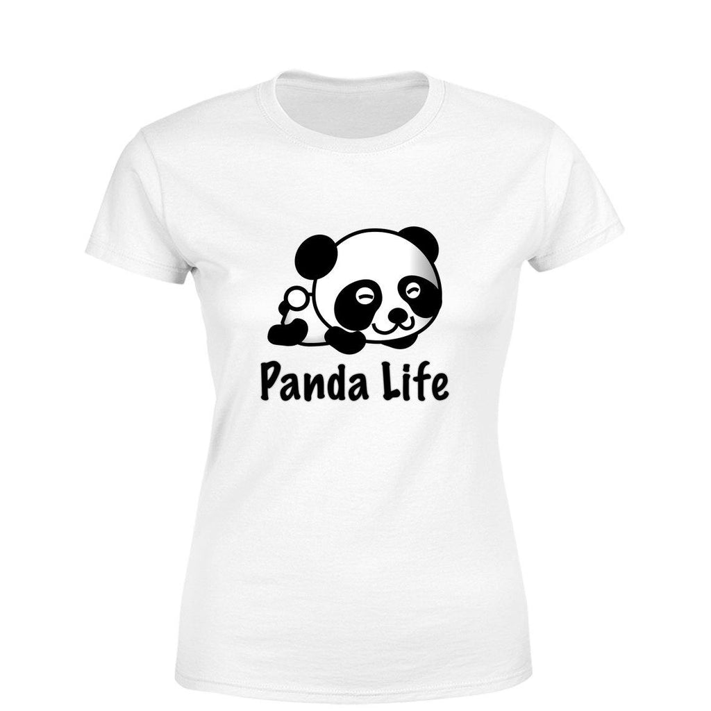 Panda Life Women Round Neck printed T-Shirts - Mister Fab