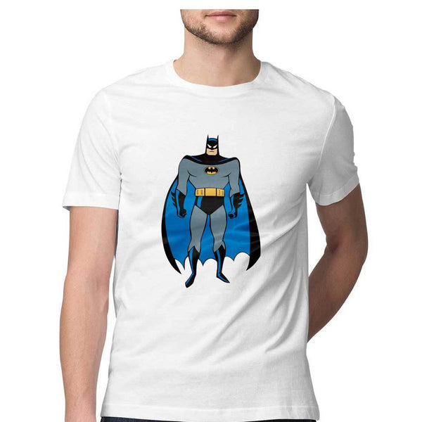 Superhero Batman Round Neck T-Shirt - Mister Fab