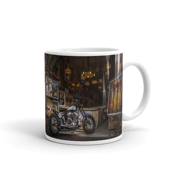 Vintage Bike Coffee Mug by Mister Fab - Mister Fab
