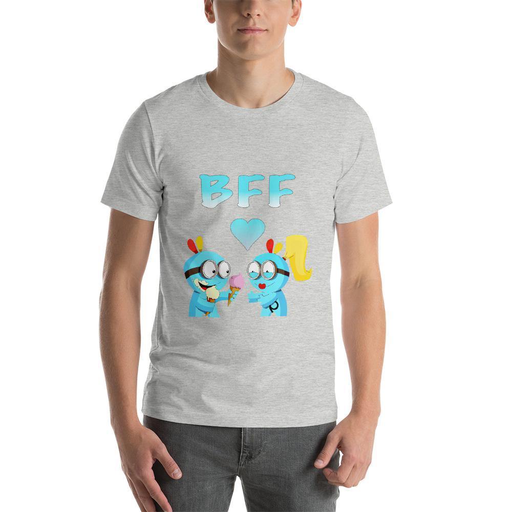 Best Friends Forever Men Round Neck printed T-Shirts - Mister Fab