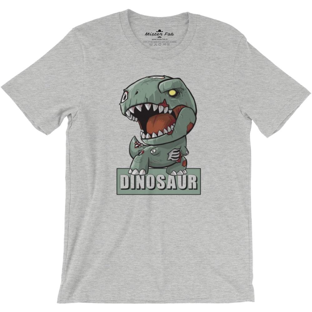 Dinosaur Men round Neck T-Shirts - Mister Fab