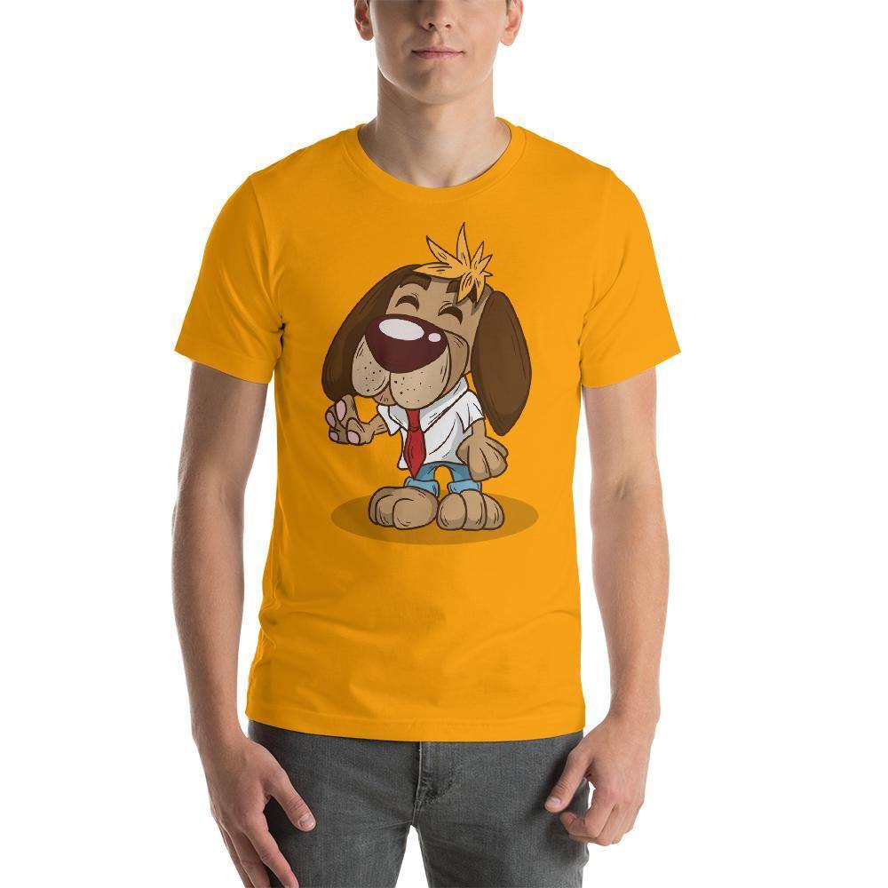 Men Round Neck printed Dog T-Shirts - Mister Fab