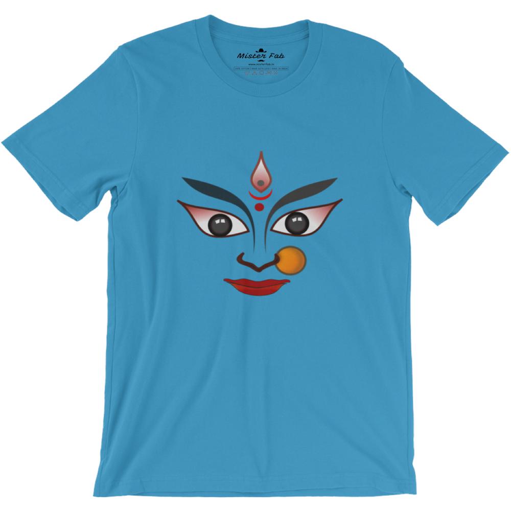 Durga maa round Neck T-Shirts - Mister Fab