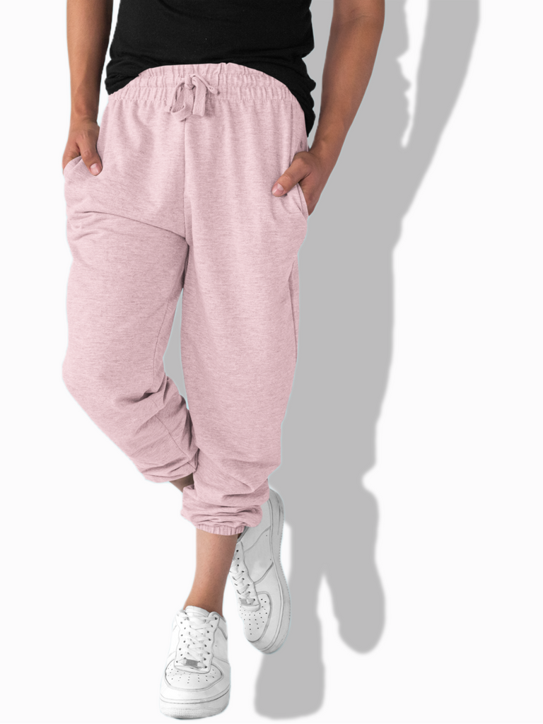 Mister Fab Light Pink Premium Unisex Jogger