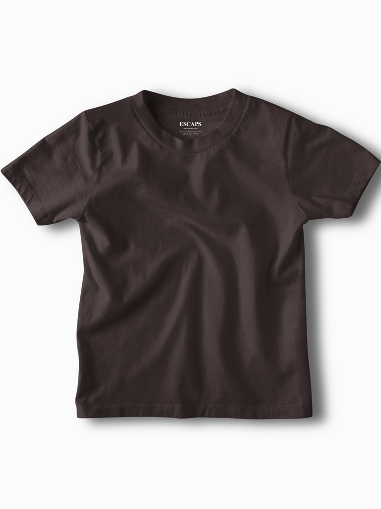 Mister Fab Coffee Brown Kids T-Shirt