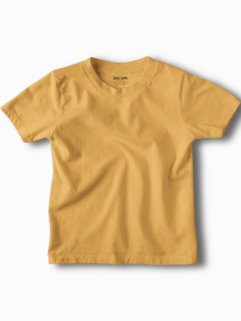 Mister Fab Golden Yellow Kids T-Shirt