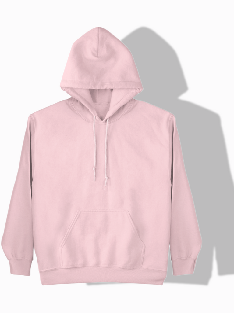 Mister Fab Light Pink Kids Hoodie