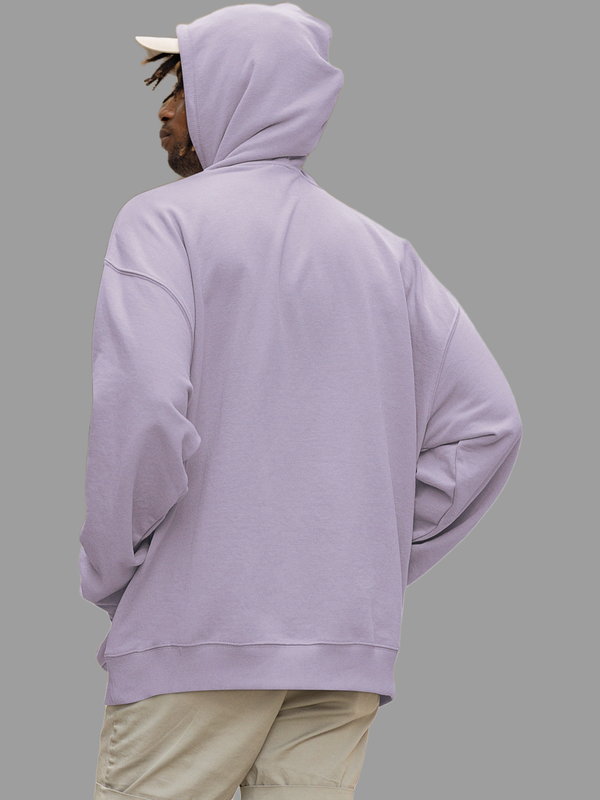Mister Fab Lavender Hooded Sweatshirt