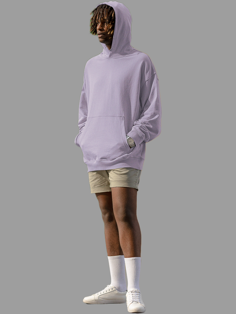 Mister Fab Lavender Hooded Sweatshirt