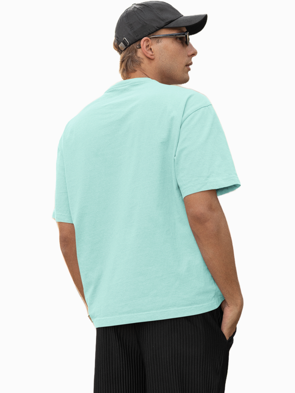 Mister Fab Oversized Premium Mint Cotton T-Shirt