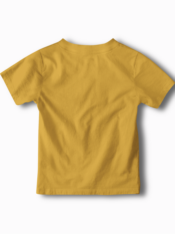 Mister Fab Mustard Yellow Kids T-Shirt